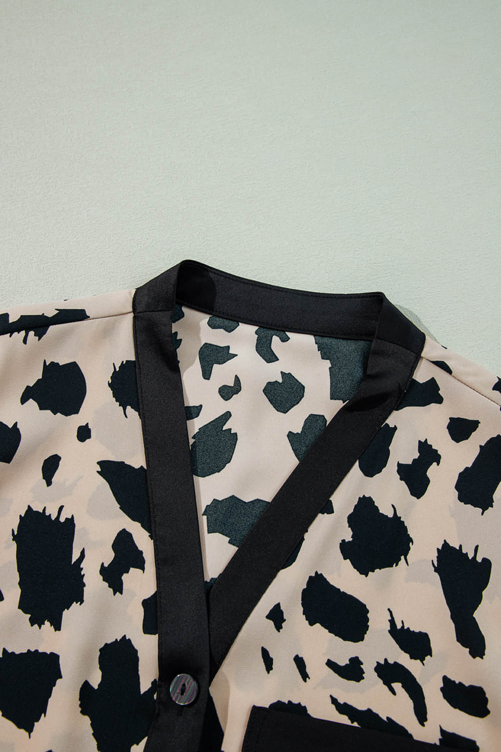 Chaqueh Cheetah Contraste TRIM ALIME