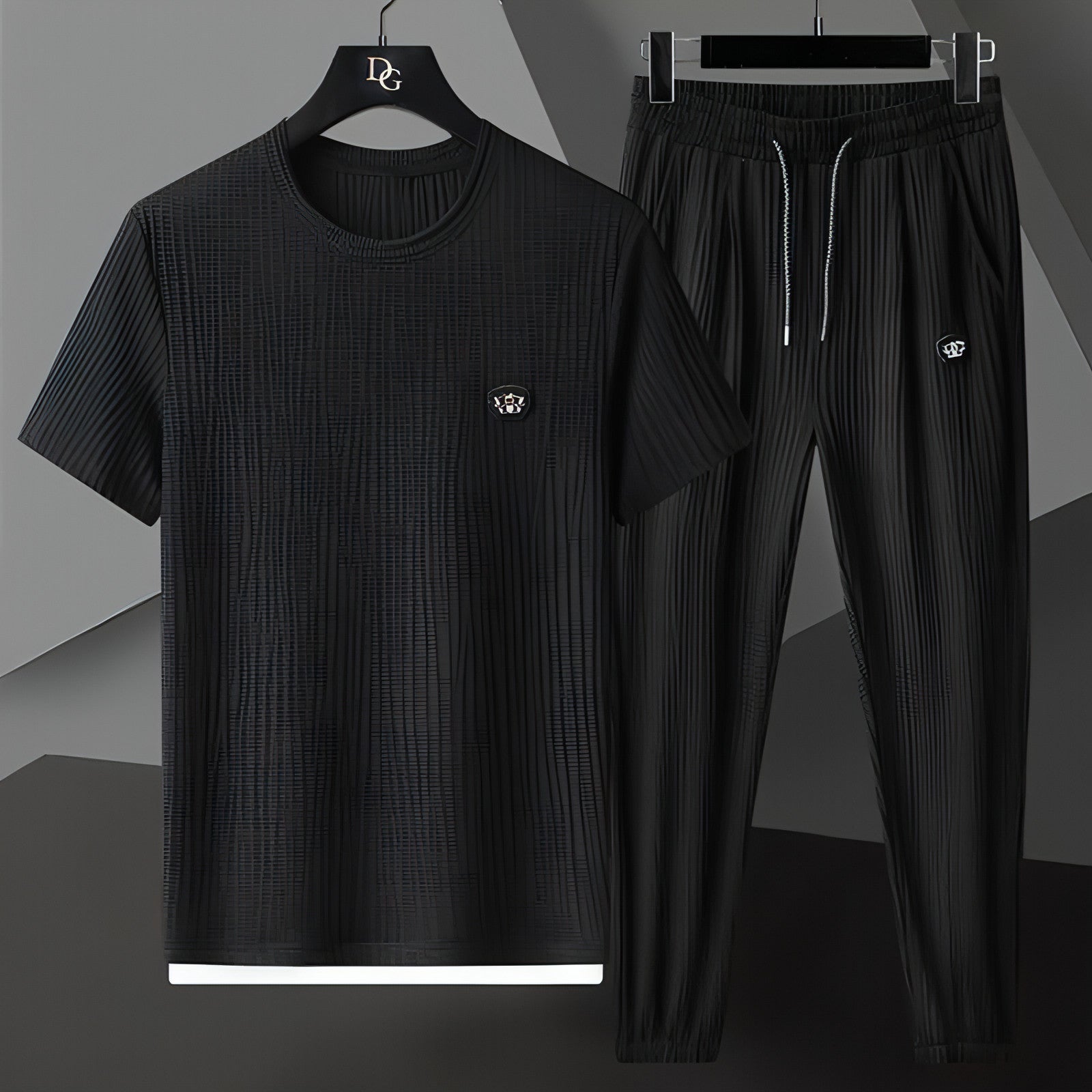 Pantalones de manga corta de secado rápido para ejercicio informal a la moda para hombre