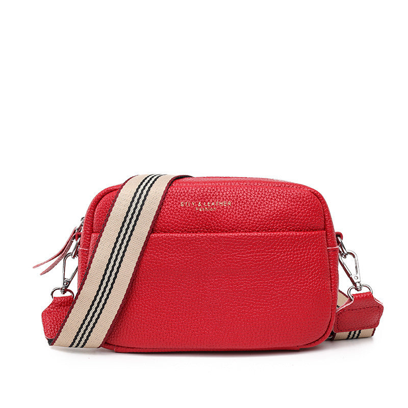 MetroVibe™ – Stripe Urban Crossbody Bag