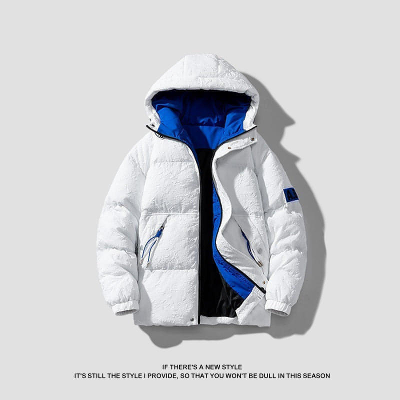 Winter Thermal Cotton-Padded Jacket for Men – Heavyweight Warmth, Urban Style