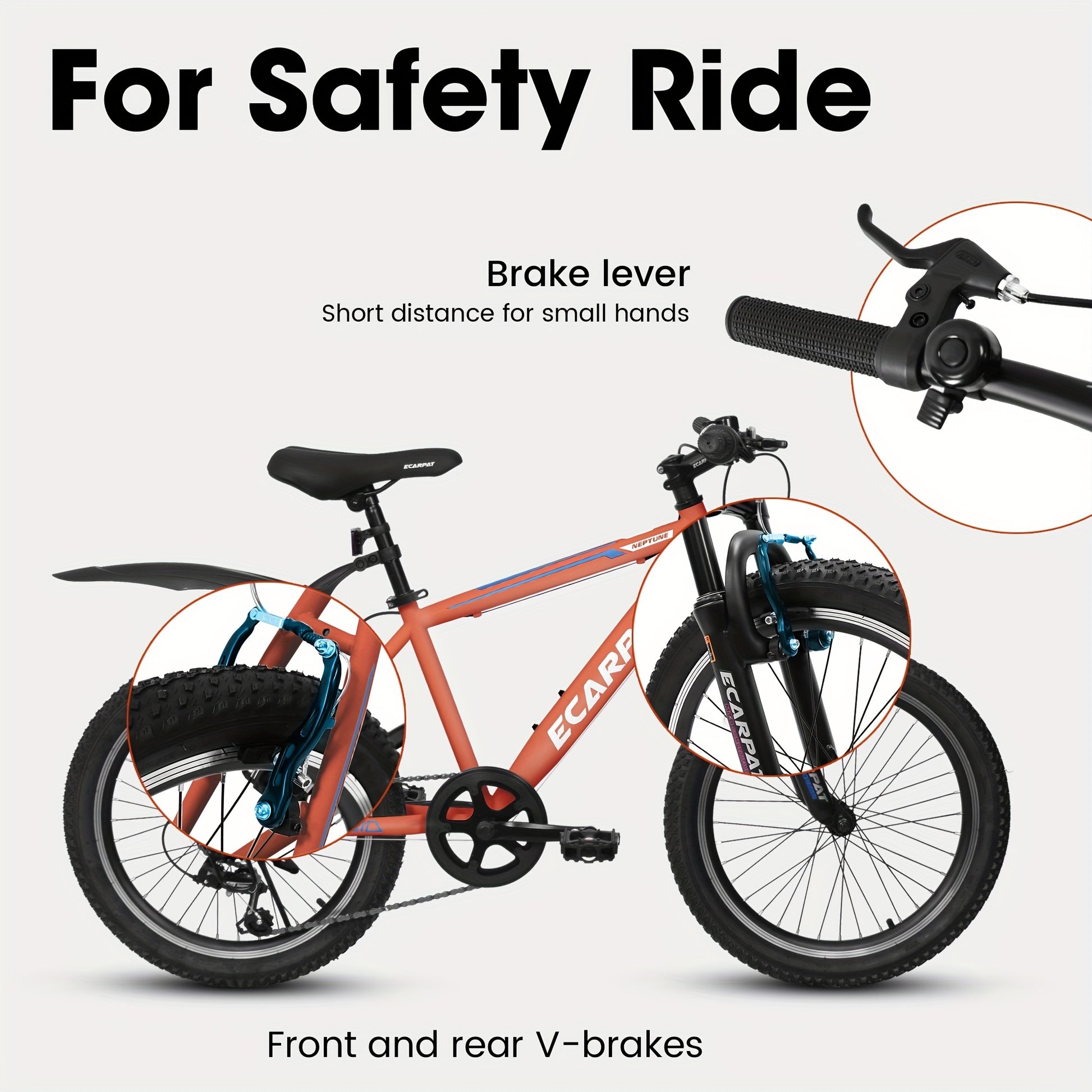RideStart™ – 20'' Kinder Mountainbike | US Warehouse