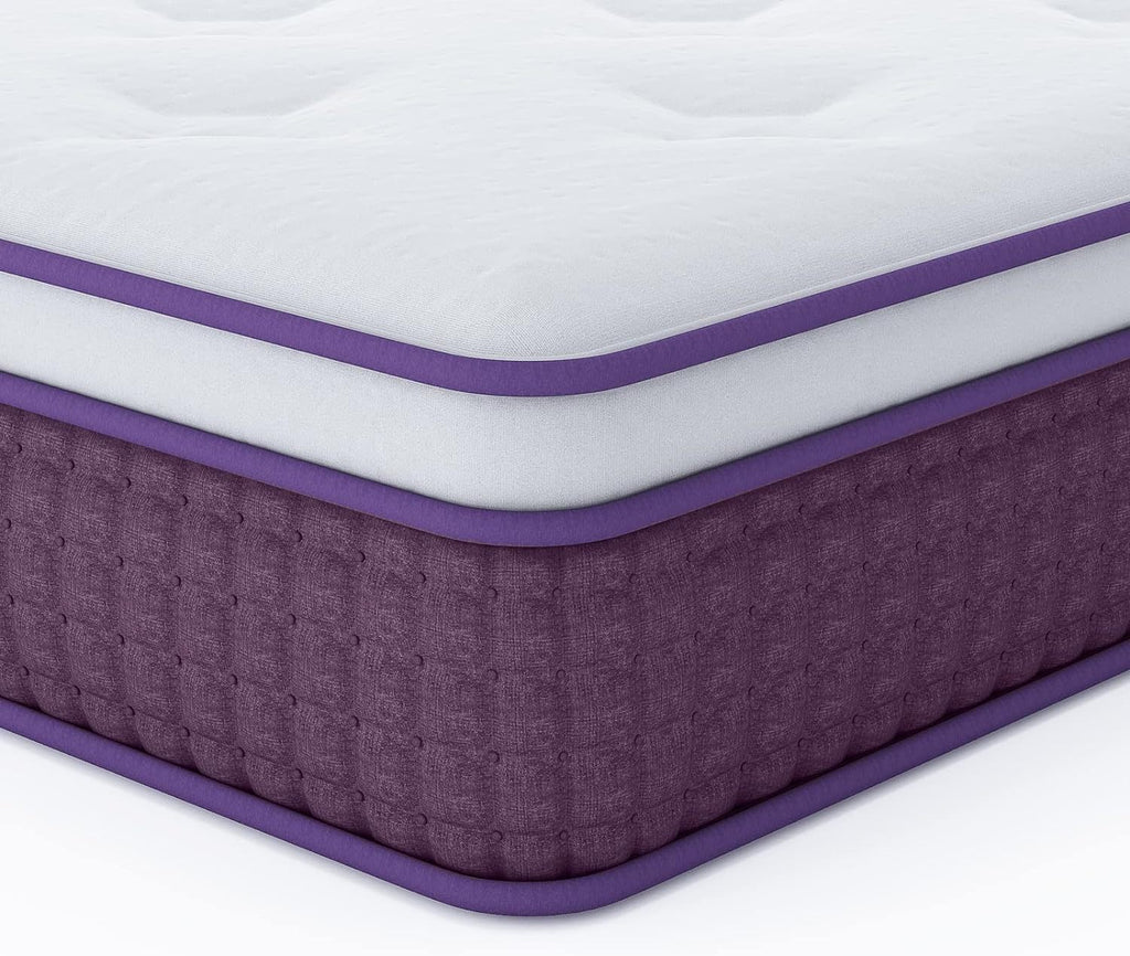 LuneluX_Sleep – 12-Inch Hybrid Mattress with Pocket Springs | Medium Soft | Boxed Comfort