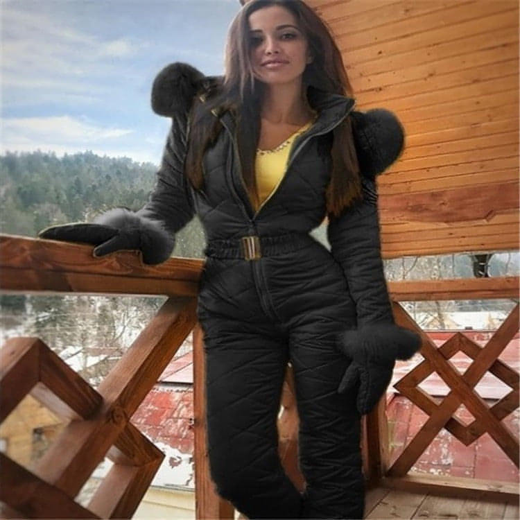 Winter Outdoor Fashion Ski Suit for Women – Warmth & Freedom on the Slopes