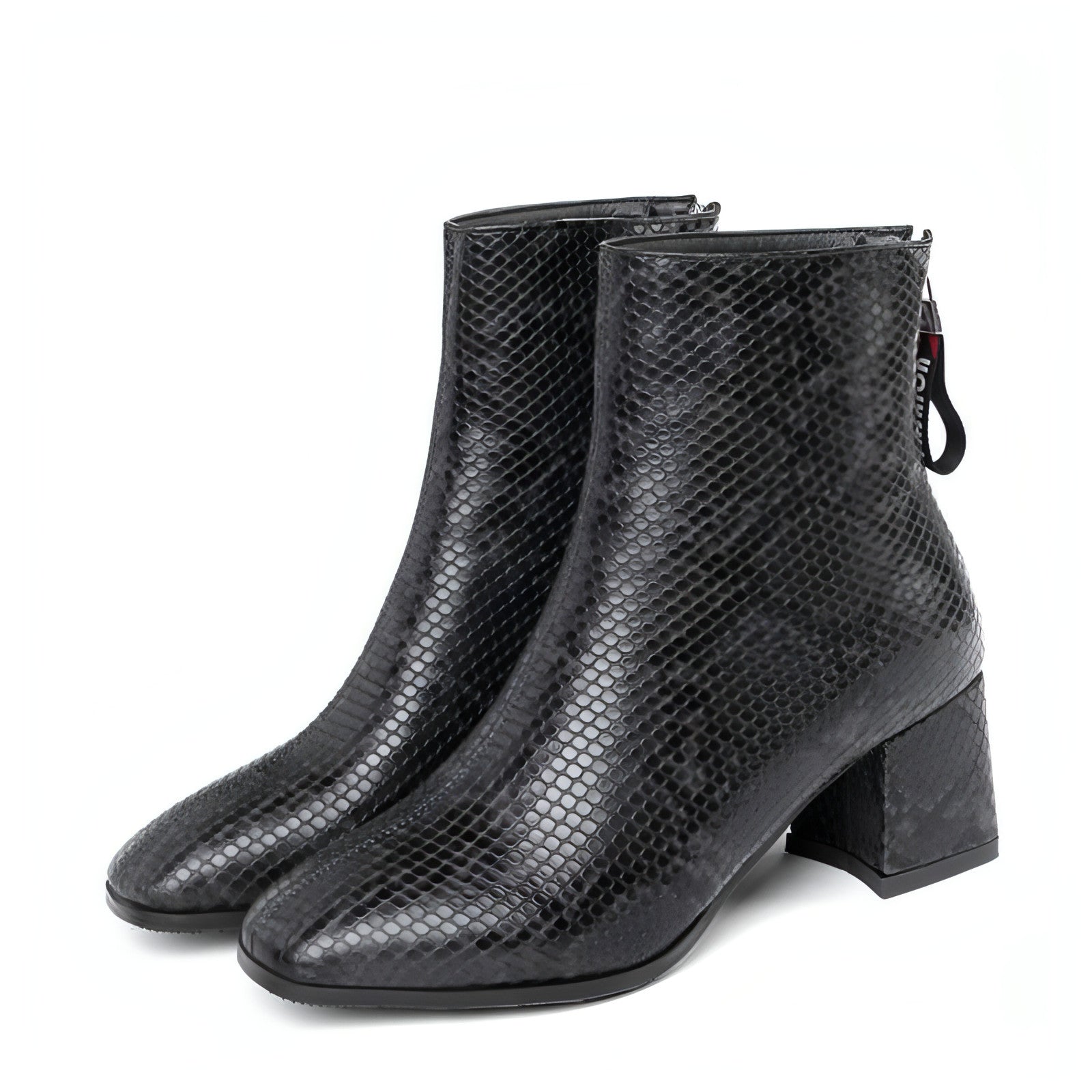 Botas de mujer con tacón grueso y talla grande