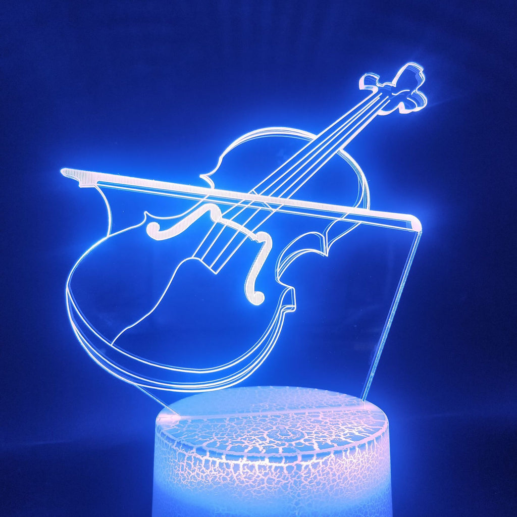 GlowShape™ – Custom 3D LED Night Lamp with Remote Control