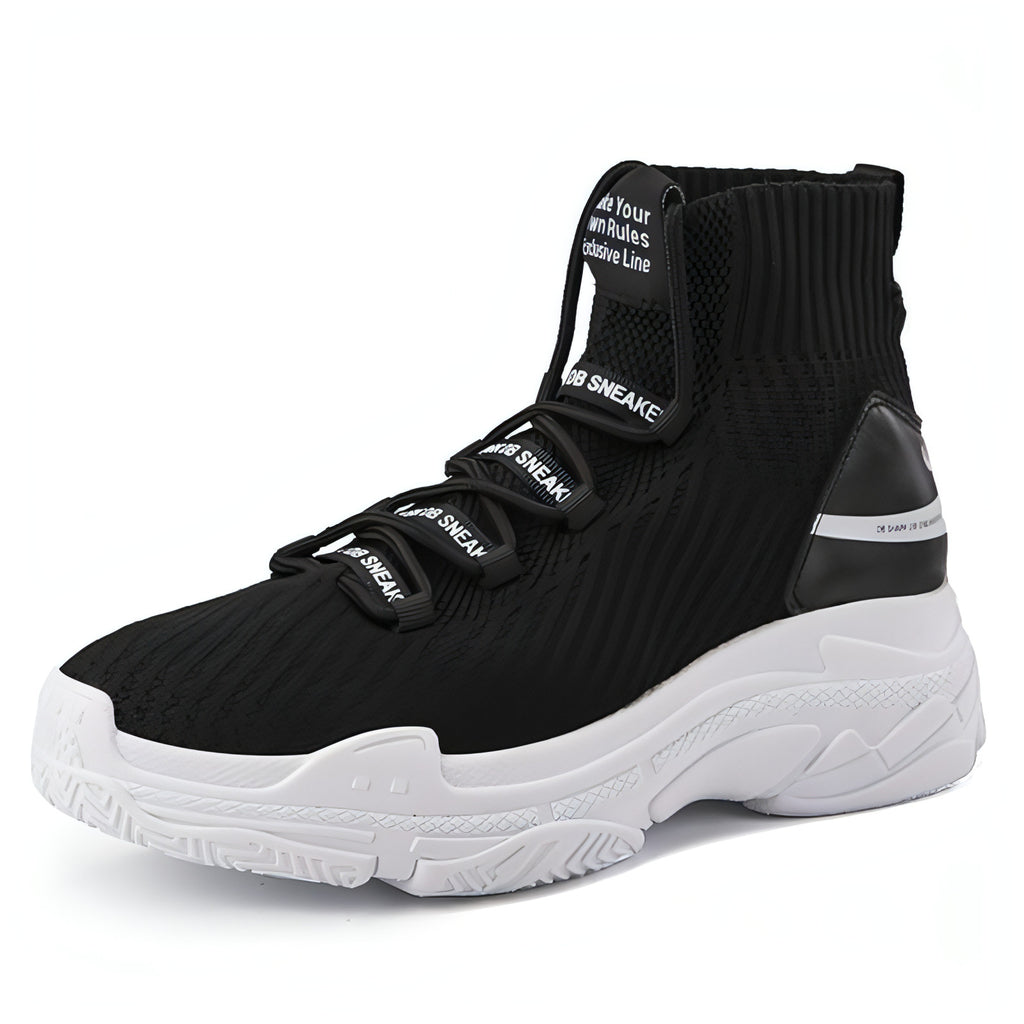 StreetFace™ – Reactive Sole High-Top Sneakers