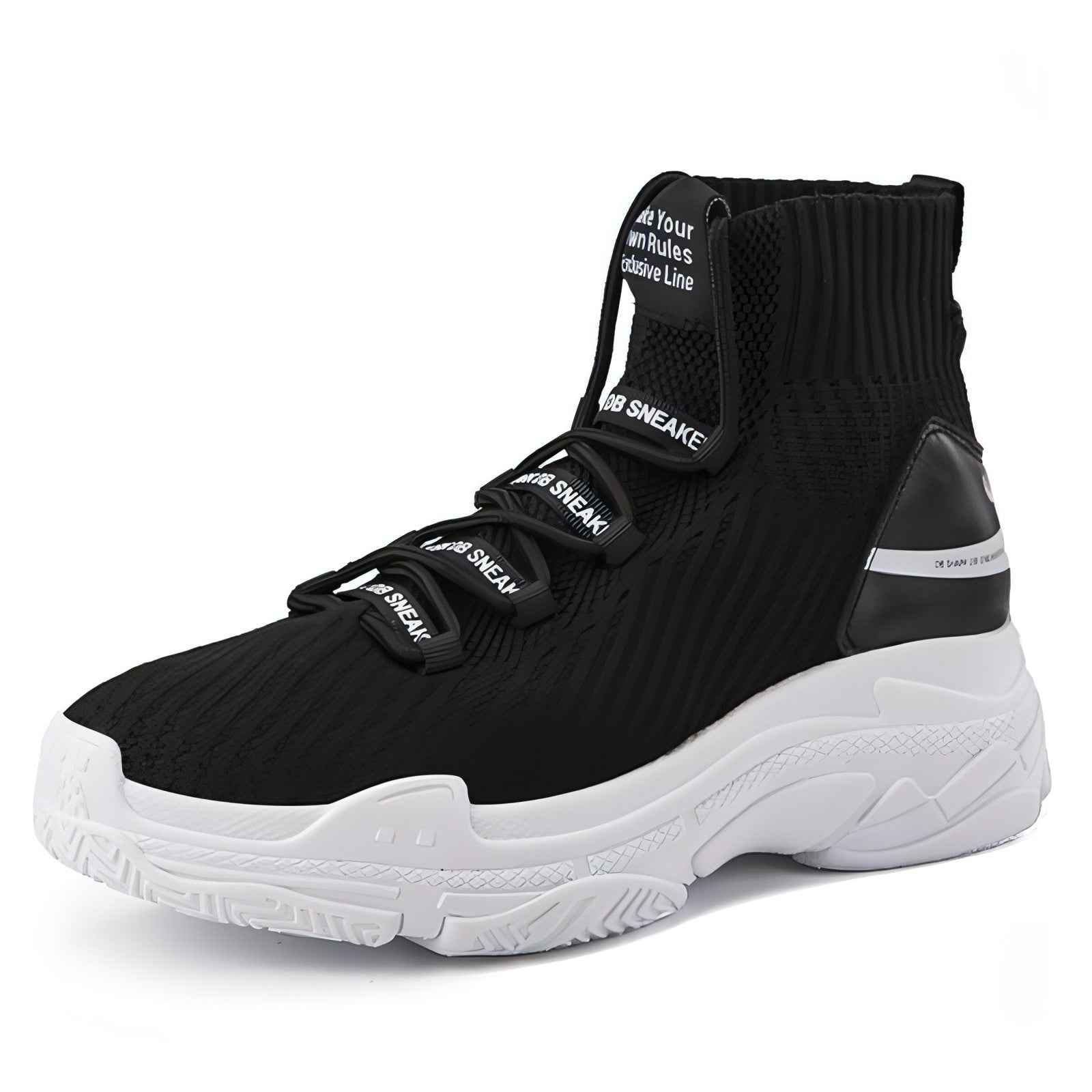 StreetFace™ – Reactive Sole High-Top Sneakers