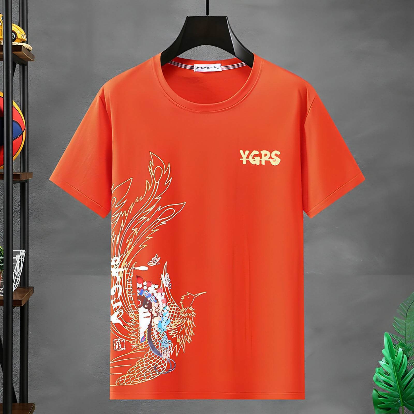 Oversized Short Sleeve T-shirt Men's Loose