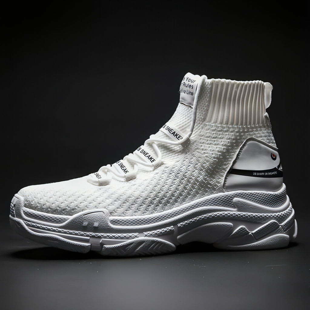 StreetFace™ – Reactive Sole High-Top Sneakers