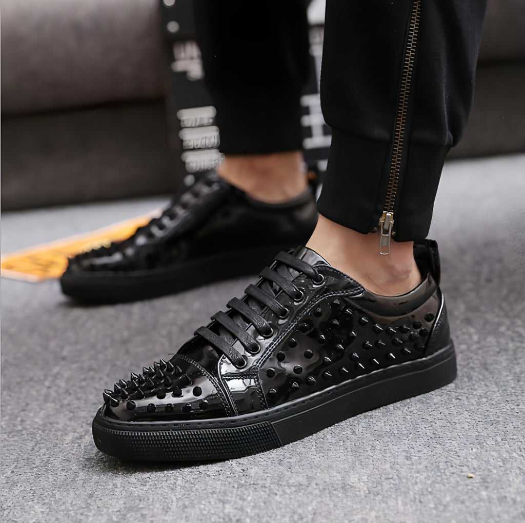 Zapatos de piel de vaca de moda europea y americana para hombres. 