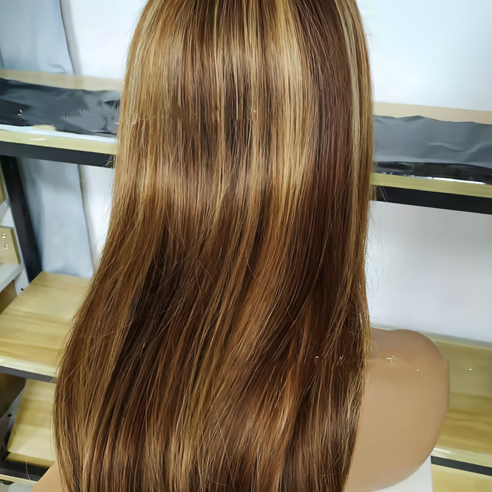 LuxeFlow HairReal Hair Wig Lace Wig 4X4 Straight Lace Front Wig