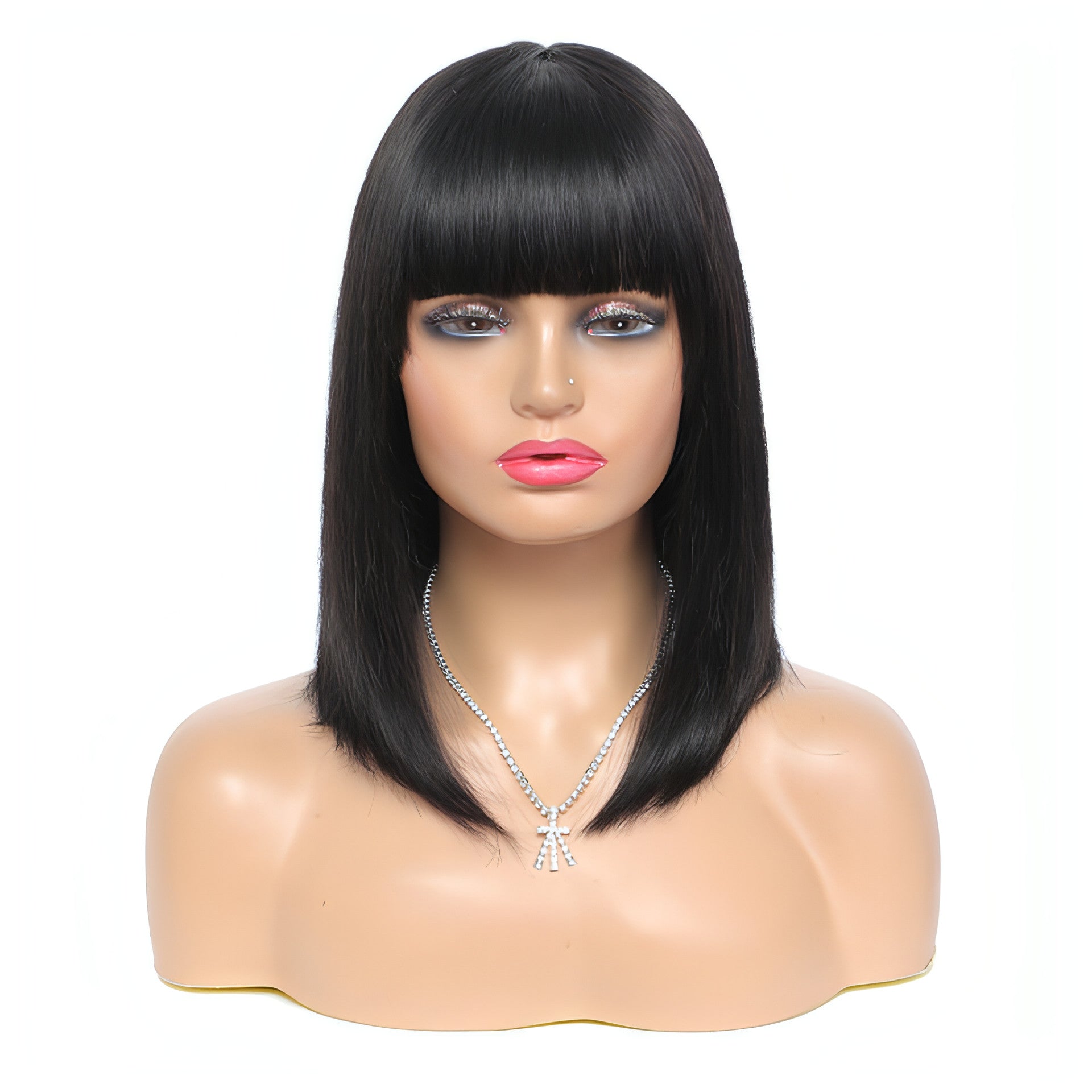 VelvetFlow Real Hair Bob Headgear