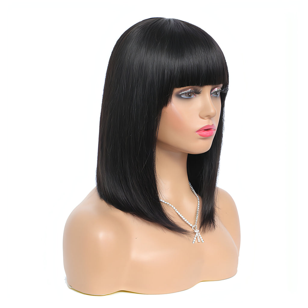 VelvetFlow Real Hair Bob Headgear