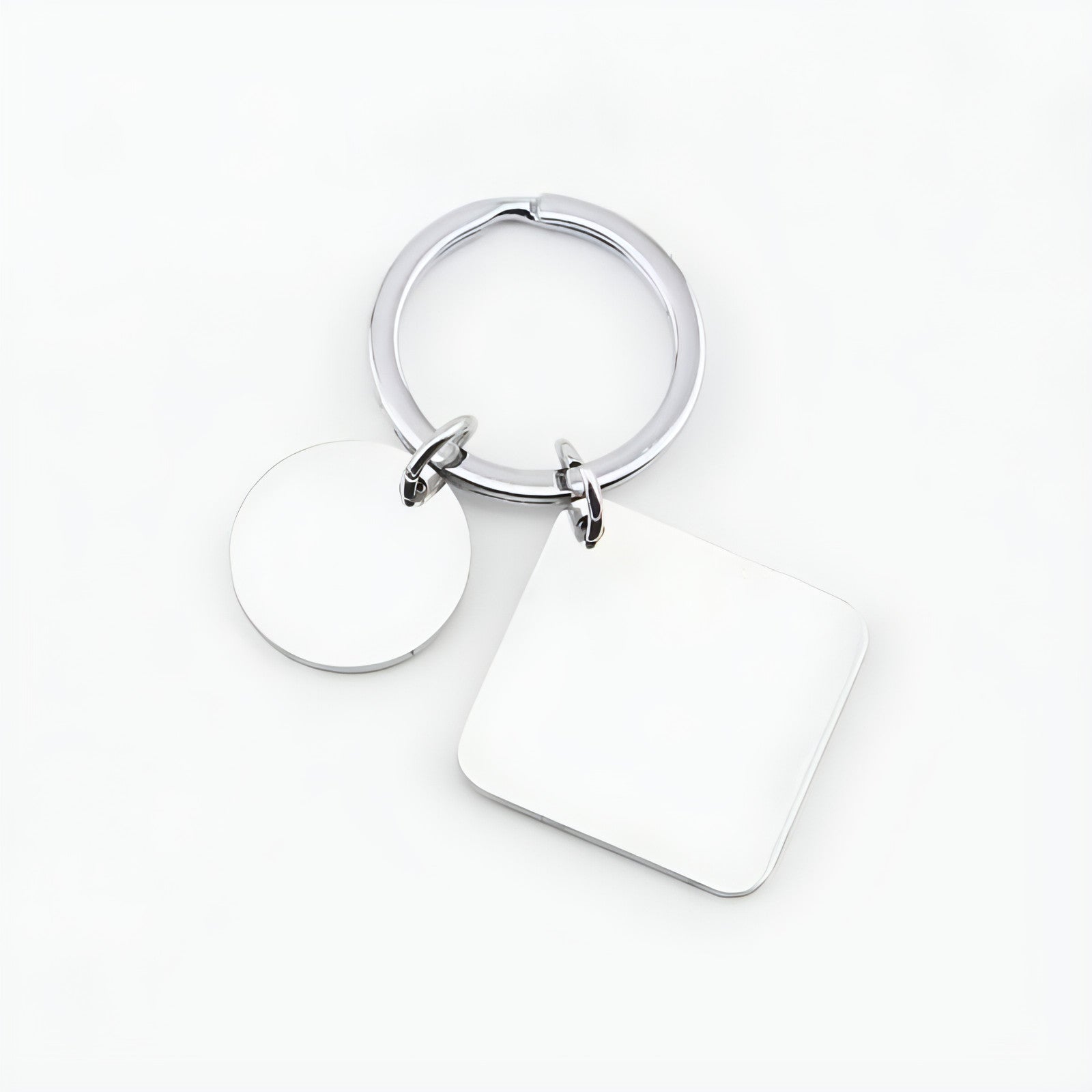 Personalized Stainless Steel Calendar Keychain – Custom Engraved Date Gift