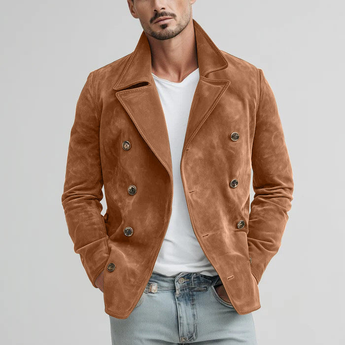 Men’s Vintage Double-Breasted Jacket | NORDHAVEN™ Heritage