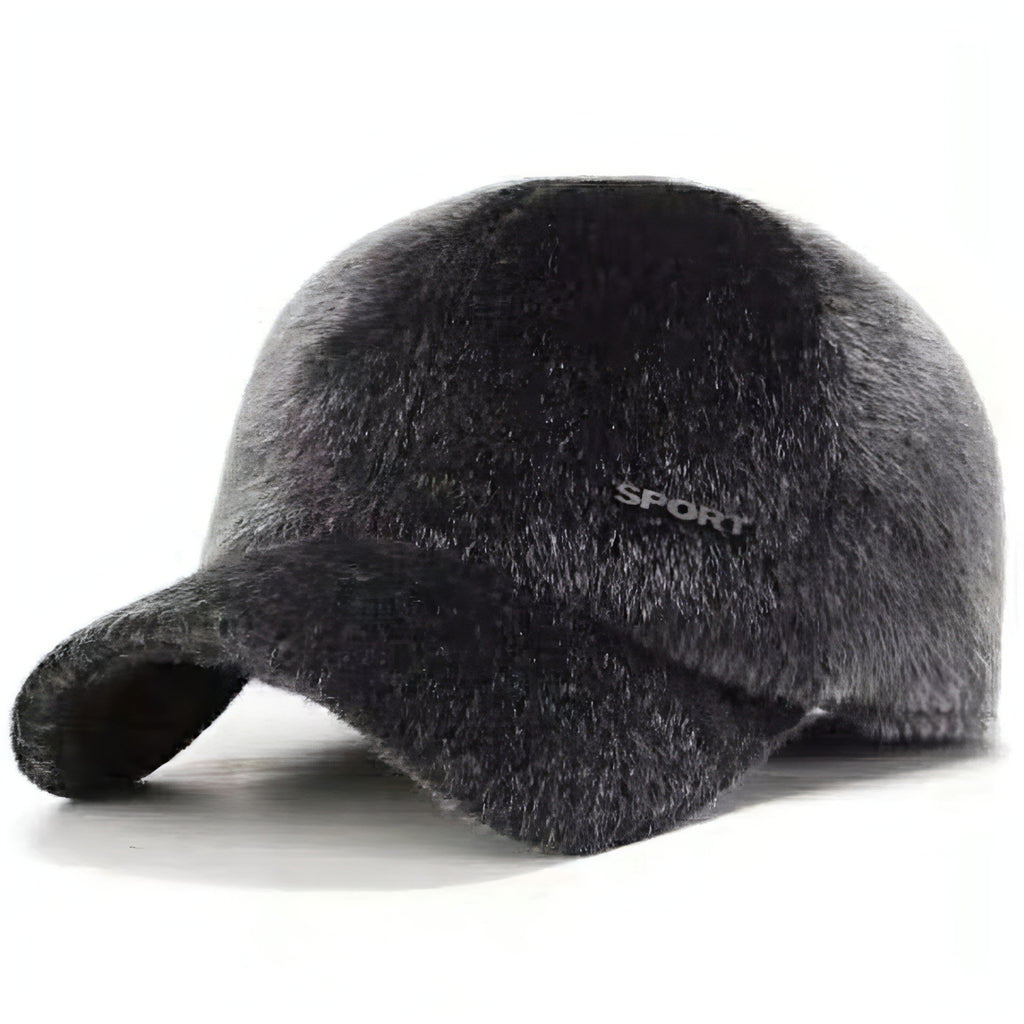 Gorra con visera para hombre, gruesa y a juego