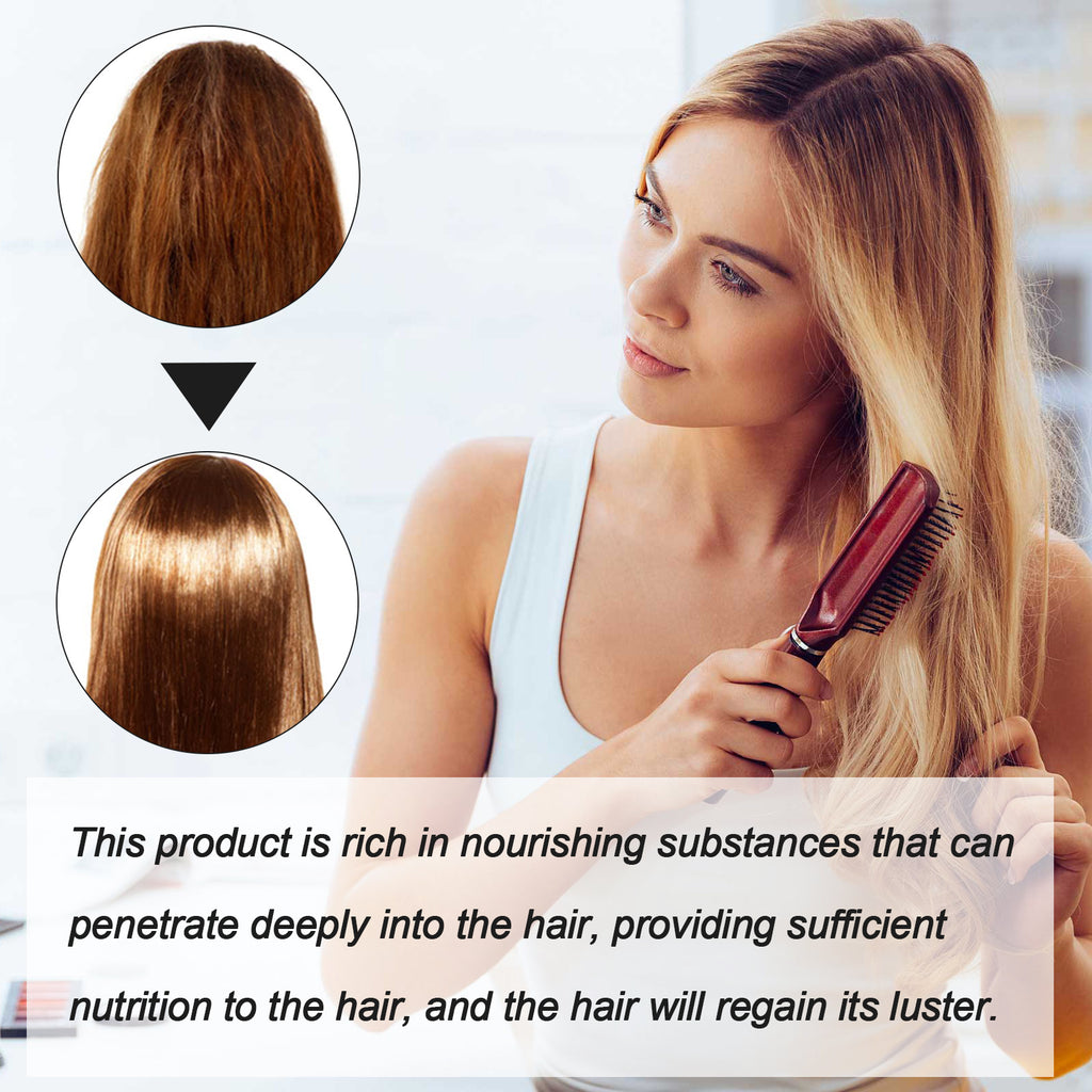 ELLHOE™ Hair Straightening Mousse – Smooth Repair Without Heat