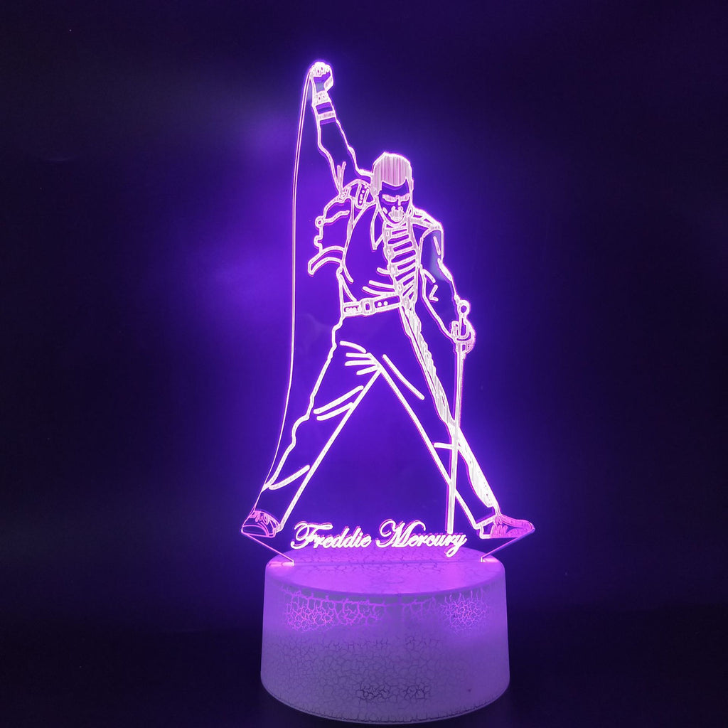 GlowShape™ – Custom 3D LED Night Lamp with Remote Control