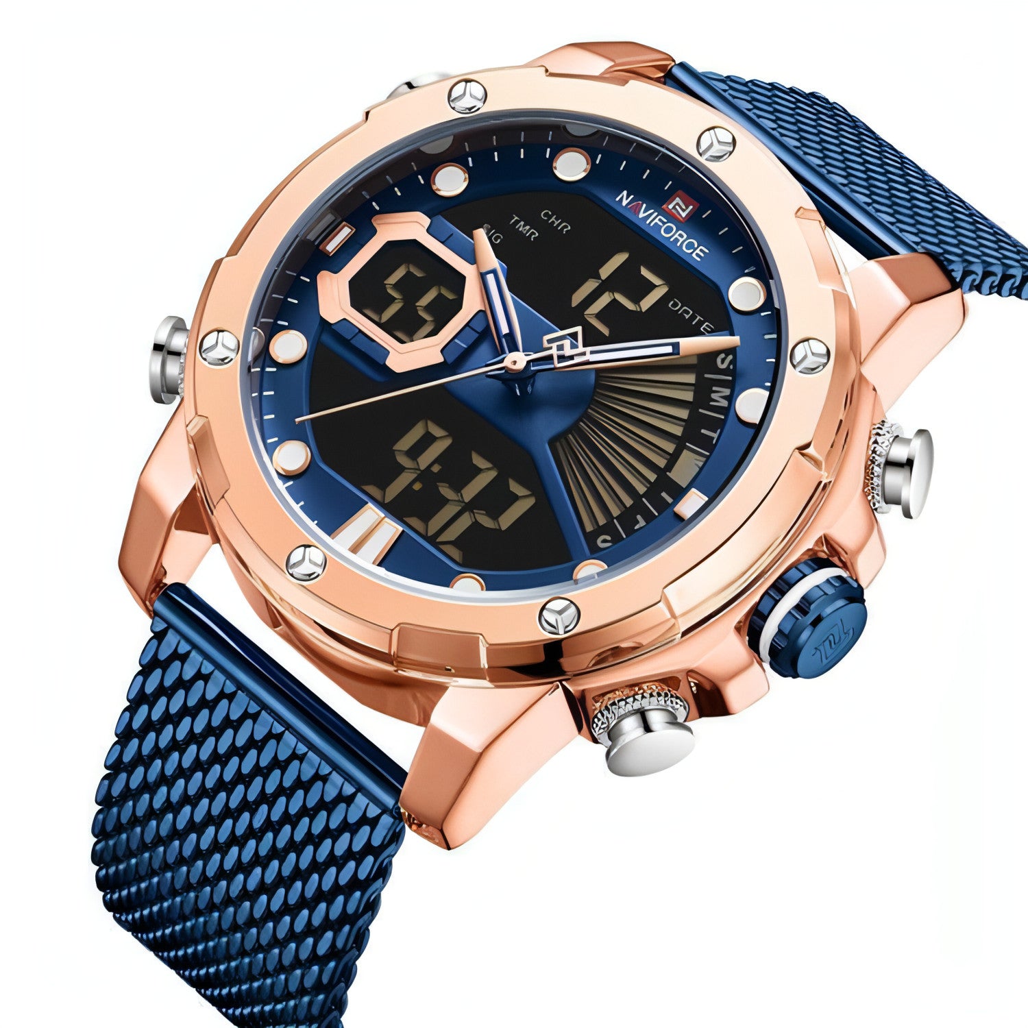 IronStrike™ – Dual Display Tactical Sports Watch