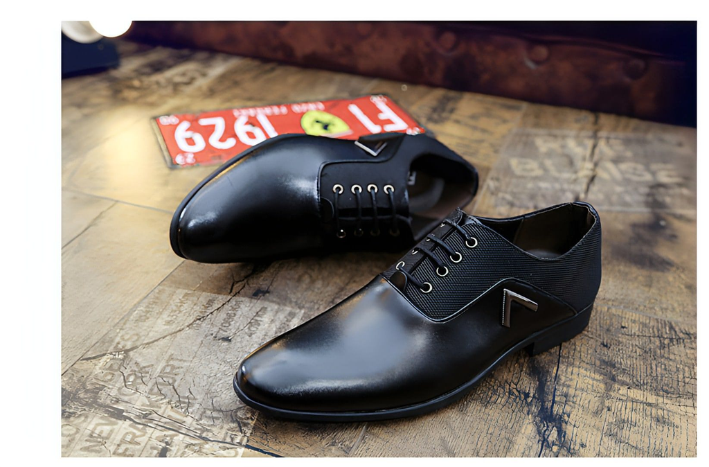Zapatos de cuero para hombre de negocios talla 445678 zapatos de cuero para hombre
