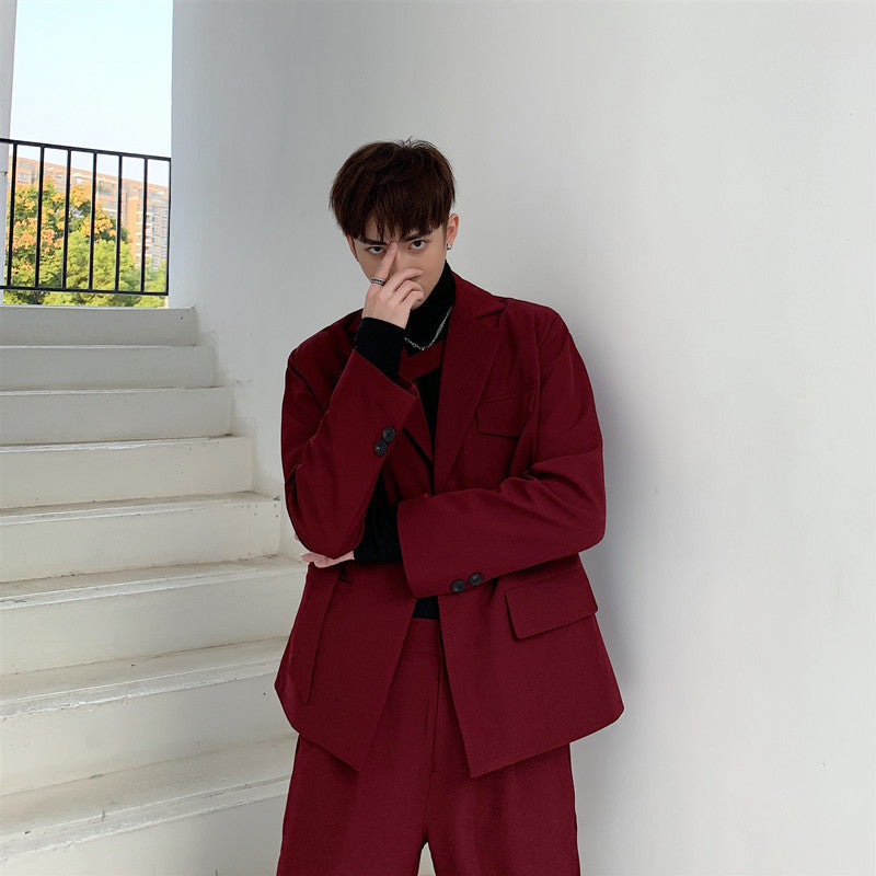 AvantGarde™ Men's Wool Coat – Bold, Innovative & Stylish