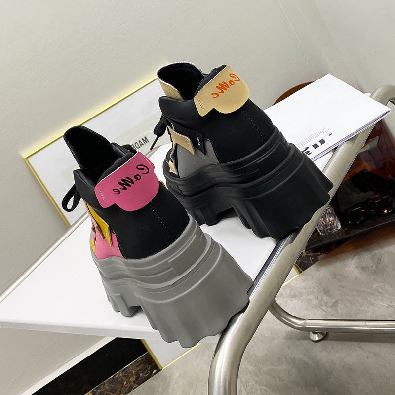 ALLFASHION™ – AltRise Chunky High-Top Platform Sneakers