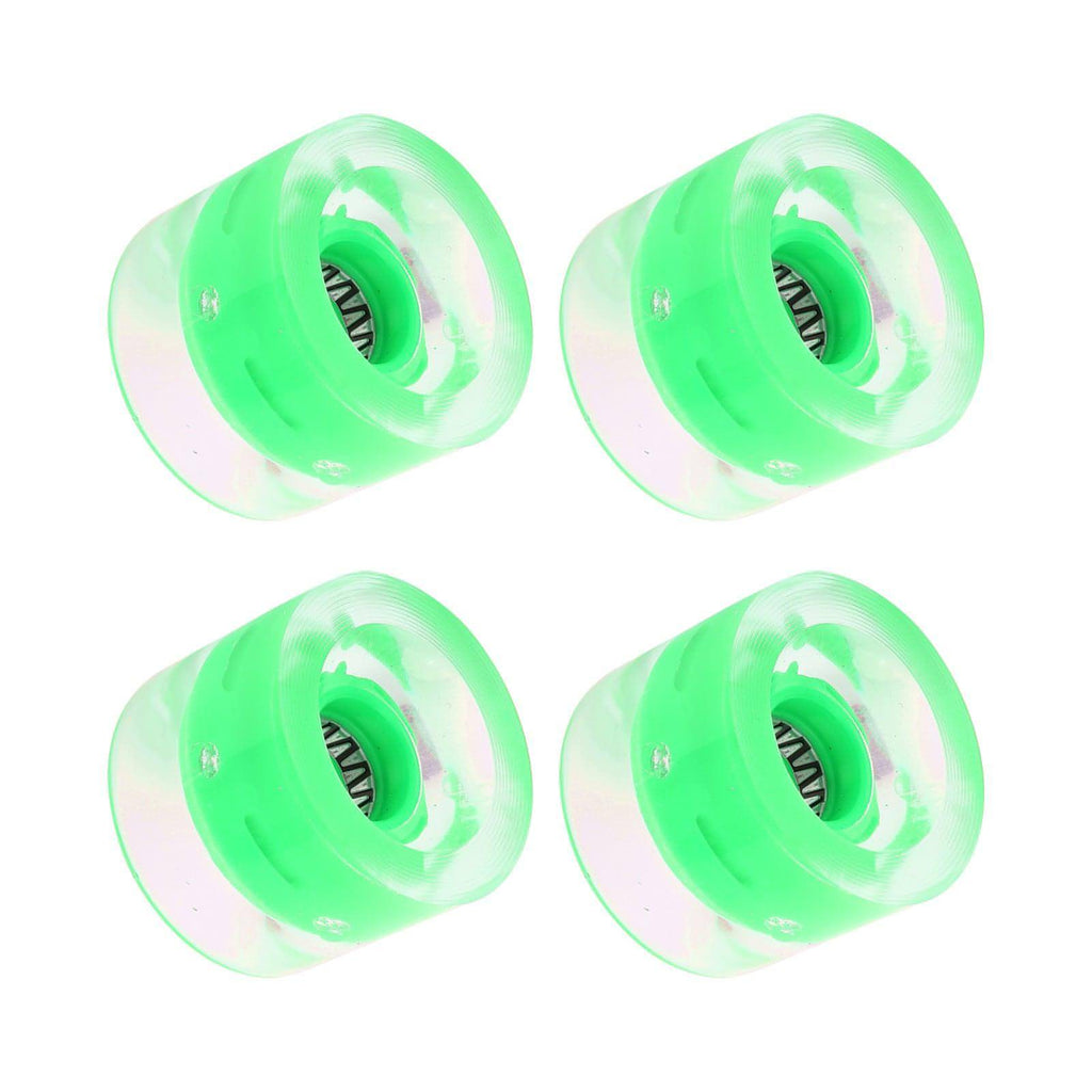 Wheel 78A 60x45mm HighElastic Skateboard Flash Wheel PU Filling for Longboard Cruiser Board(Green )