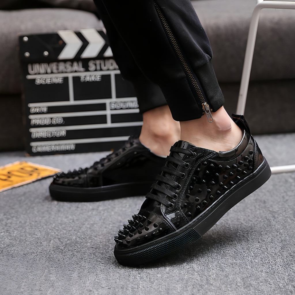 Zapatos de piel de vaca de moda europea y americana para hombres. 