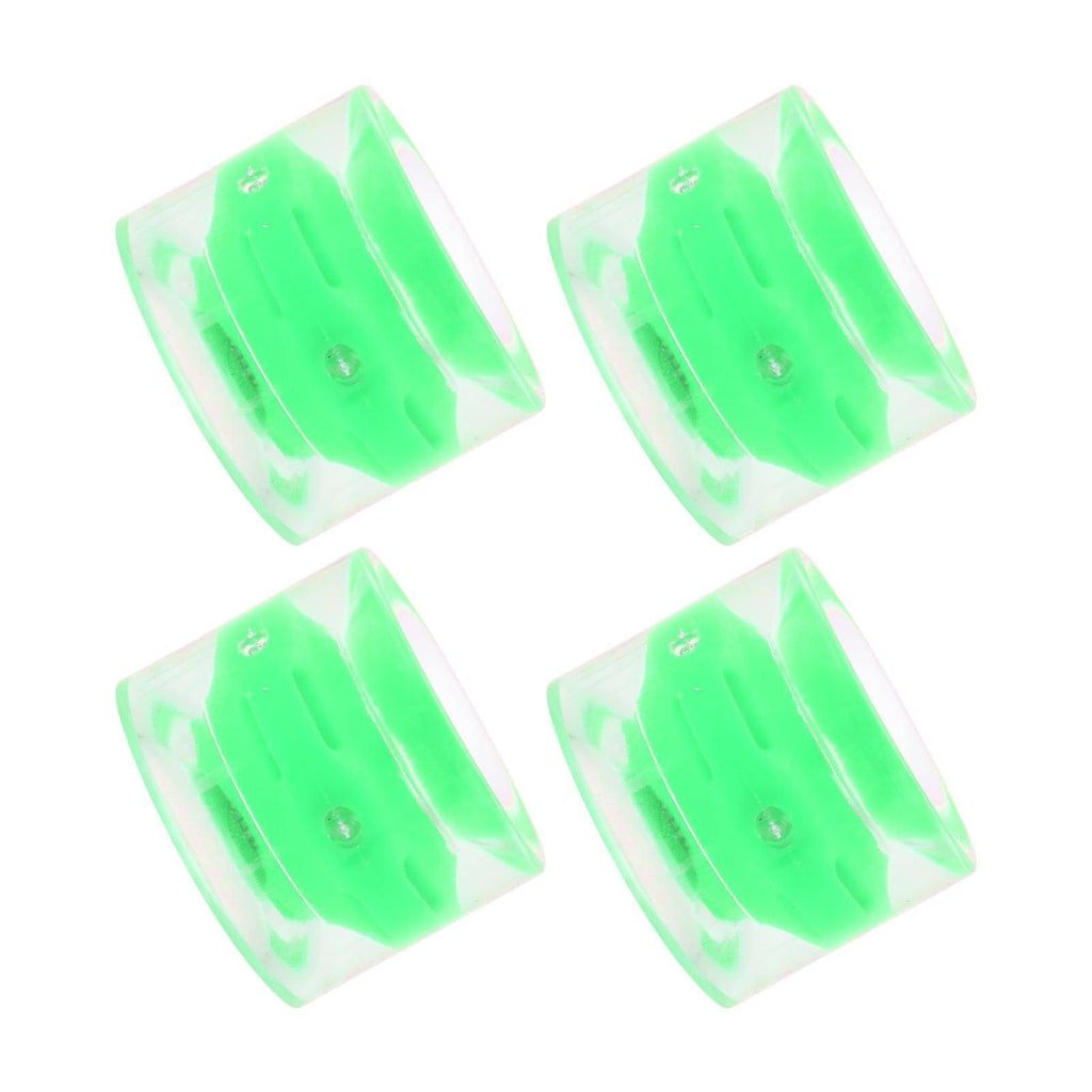 Wheel 78A 60x45mm HighElastic Skateboard Flash Wheel PU Filling for Longboard Cruiser Board(Green )