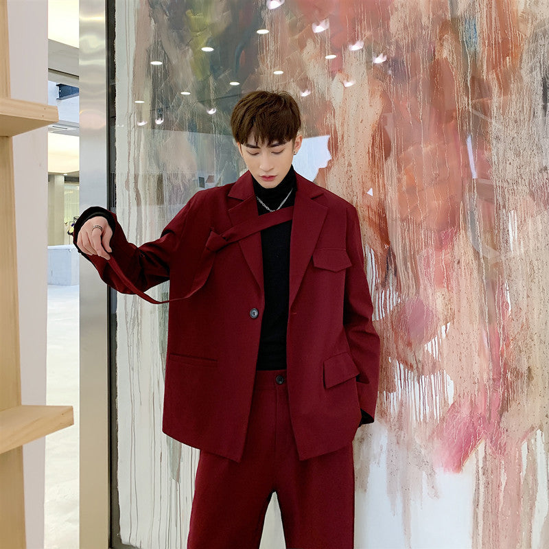 AvantGarde™ Men's Wool Coat – Bold, Innovative & Stylish