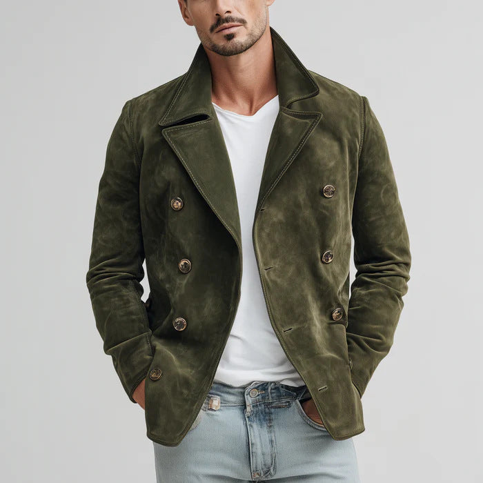 Men’s Vintage Double-Breasted Jacket | NORDHAVEN™ Heritage