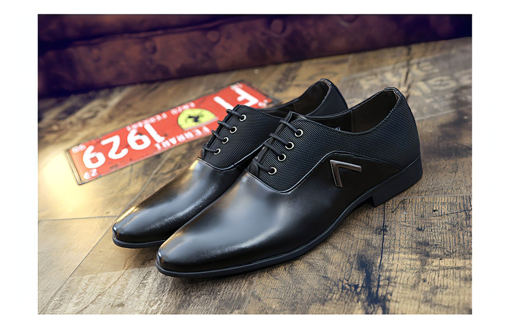 Zapatos de cuero para hombre de negocios talla 445678 zapatos de cuero para hombre