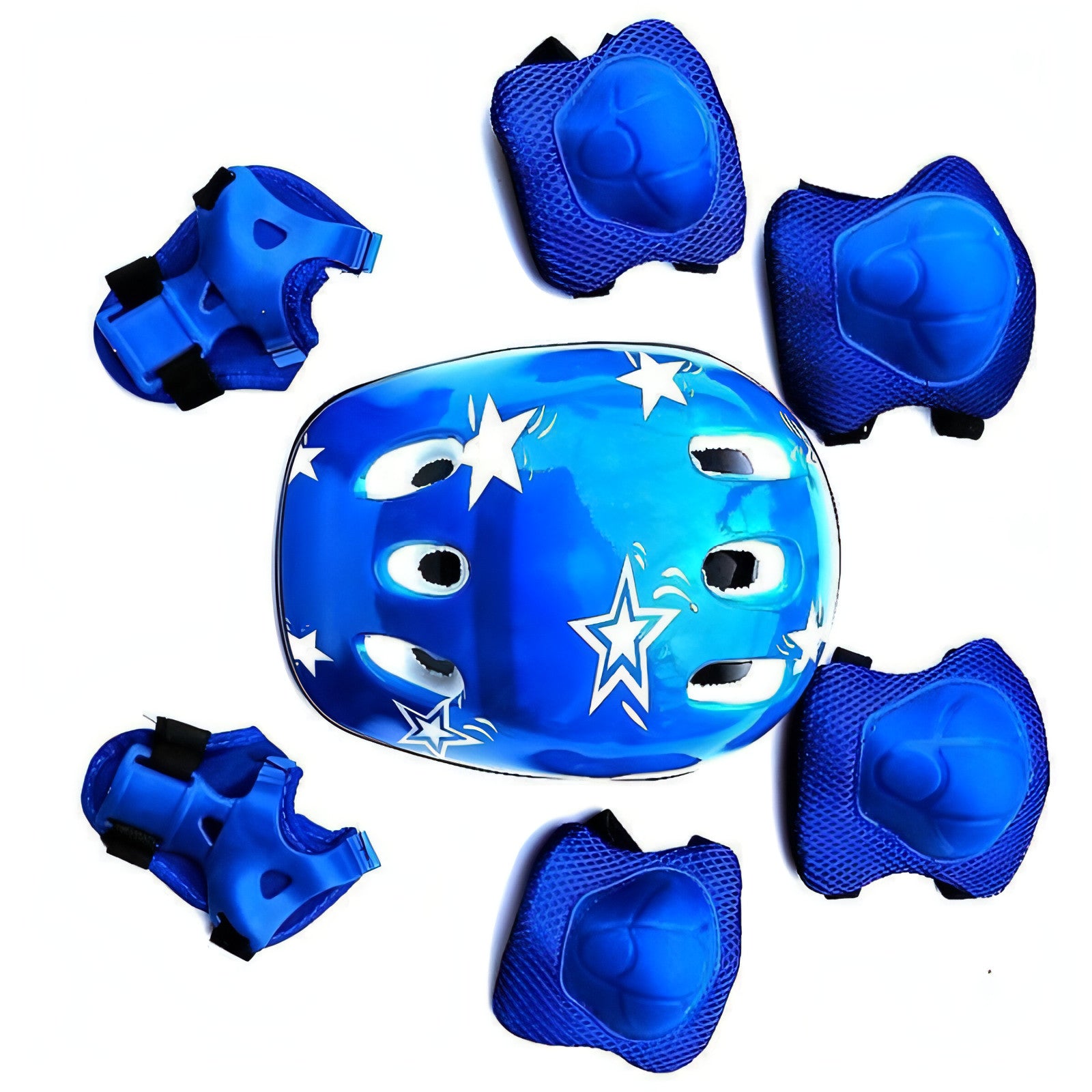 Children's Roller Skating Protective Gear, Children's Thickening Helmet Seven-piece Suit