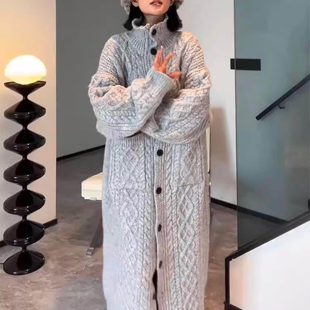 AlpacaBlend™ – Hand-Knitted Luxury Cardigan