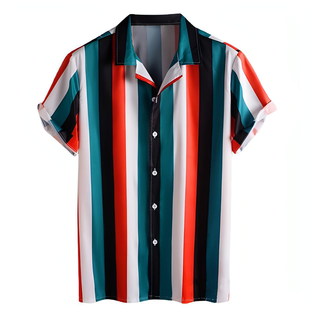 Camisa informal de rayas para hombre