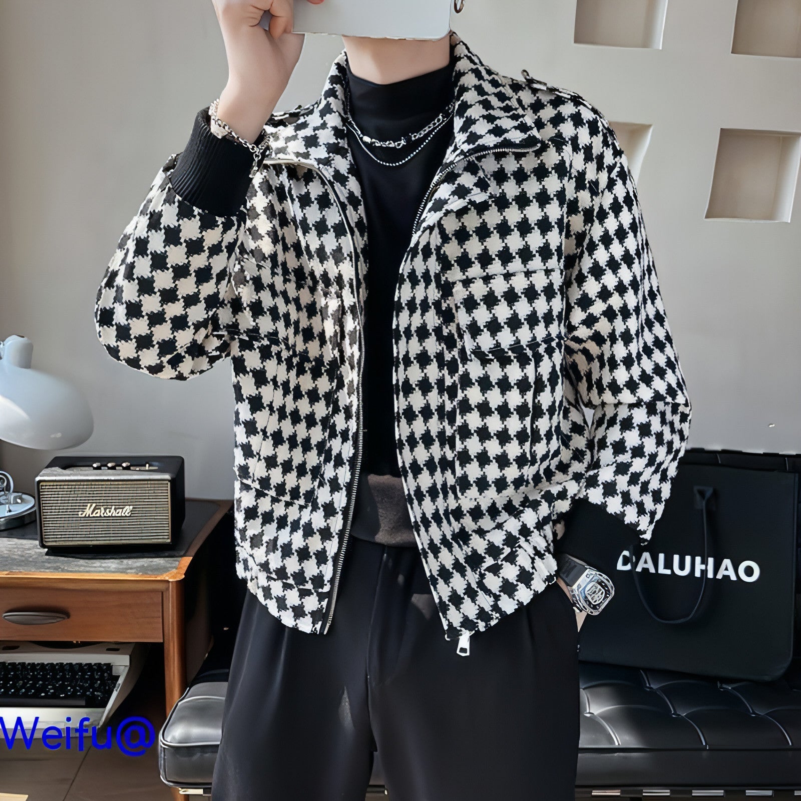 Chaqueta corta de alta calidad para hombre