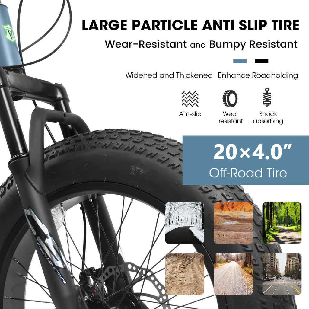 VeloCore™ – 20-Inch Fat Tire Mountain Bike