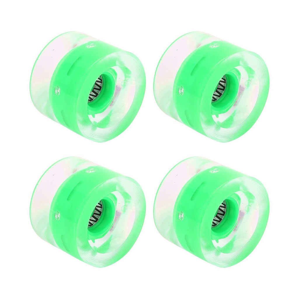 Wheel 78A 60x45mm HighElastic Skateboard Flash Wheel PU Filling for Longboard Cruiser Board(Green )