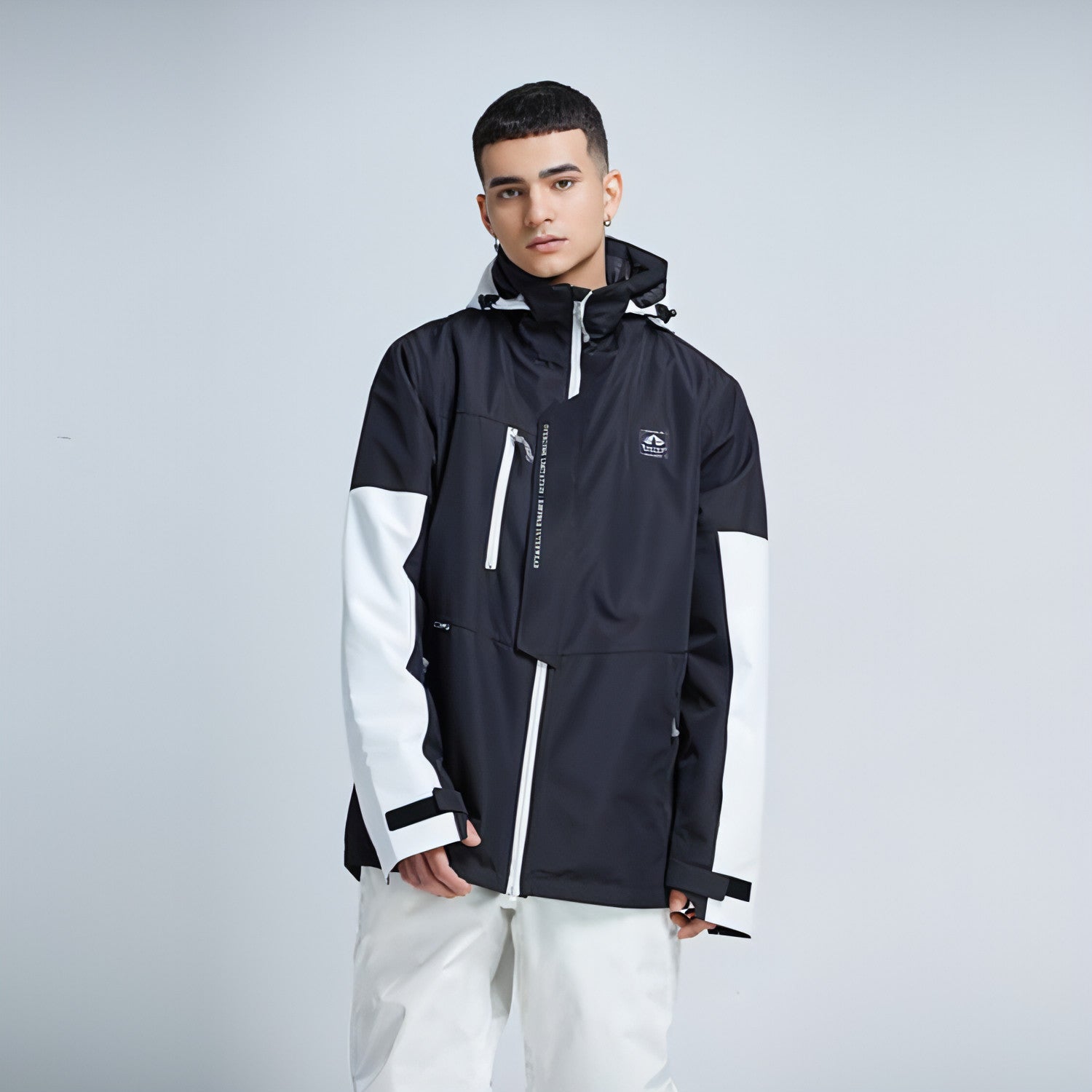 Modische, lockere Hoodie-Jacke mit Fleece-Futter für Damen