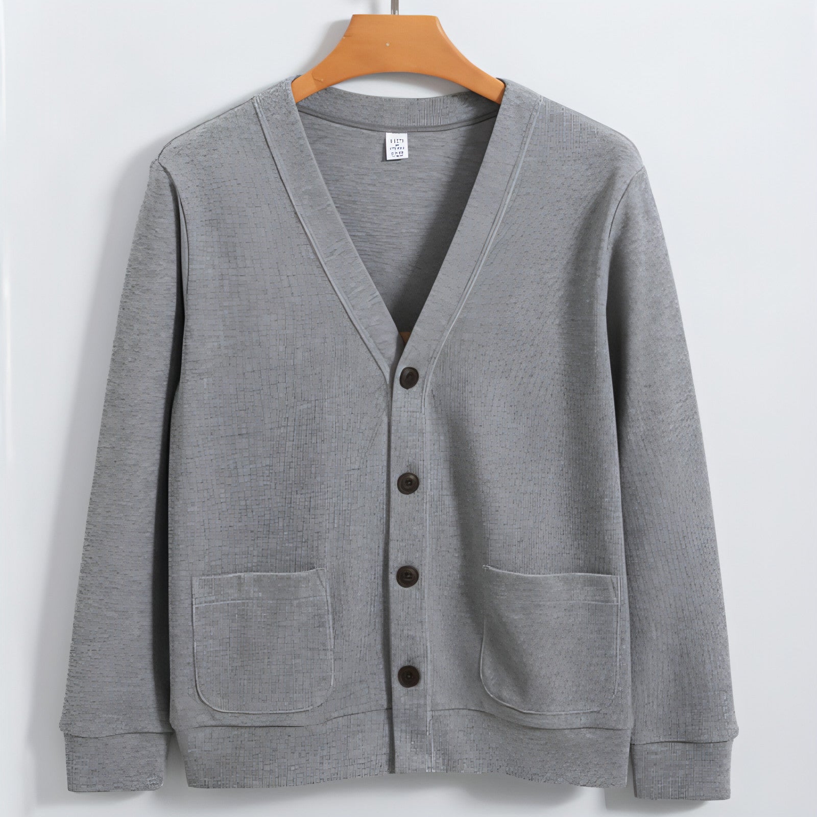Cotton V-neck Sweatshirt Women's Cardigan Jacket