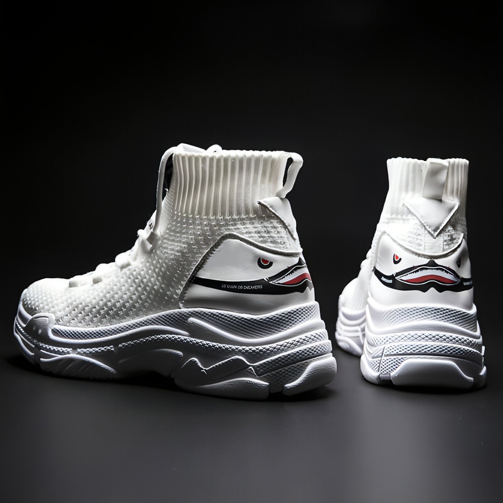 StreetFace™ – Reactive Sole High-Top Sneakers