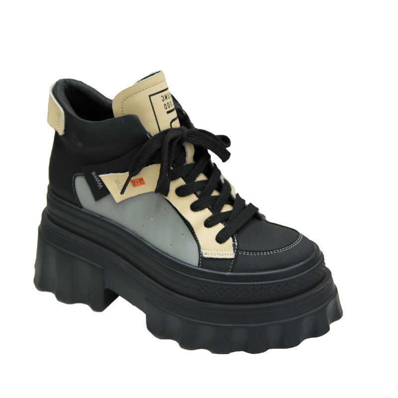 ALLFASHION™ – AltRise Chunky High-Top Platform Sneakers