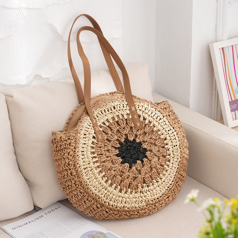 SolunaWeave™ – Bohème Circle Bag
