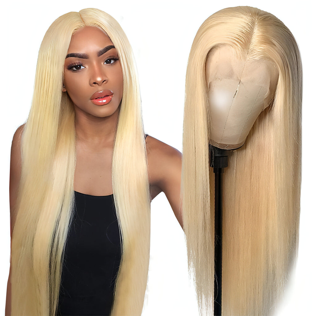 VelvetGlow Headband Wig Blonde