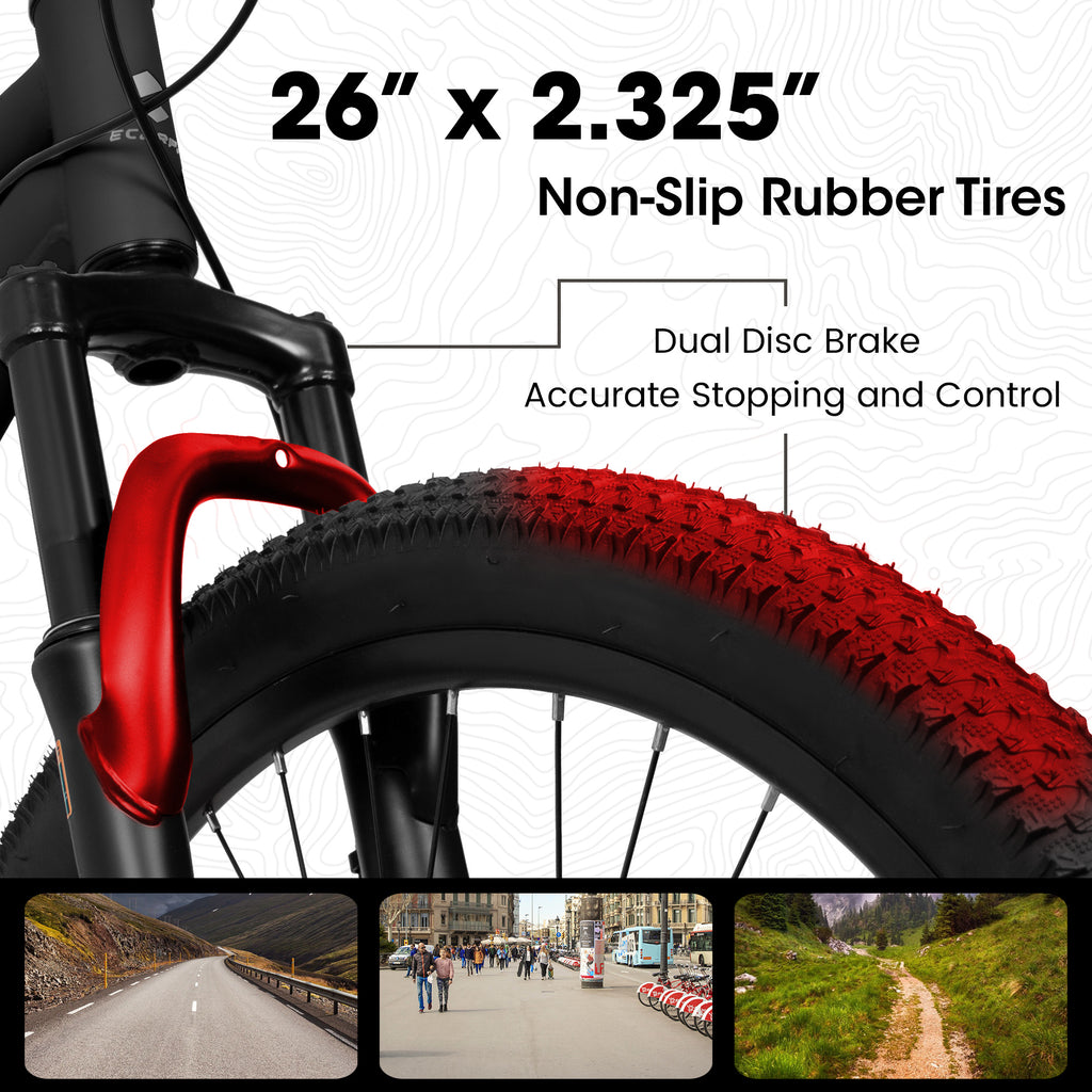 TrailMate™ – 26" Steel Frame MTB (21-Speed, Blue)
