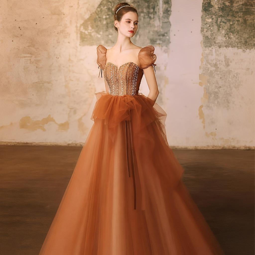 OpenAI rescued image for Women's Temperament Fashion Performance Host Evening Dress