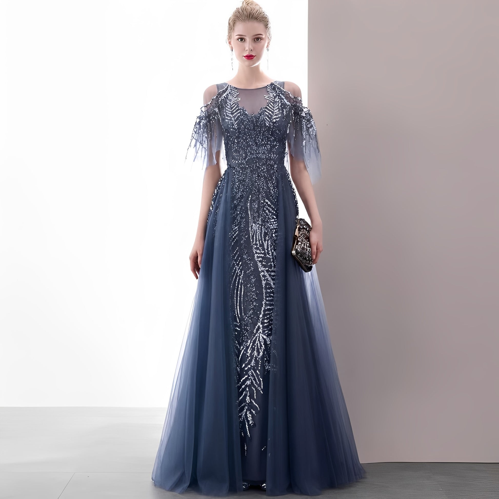 OpenAI rescued image for Women's Fashion Heavy Party Evening Dress