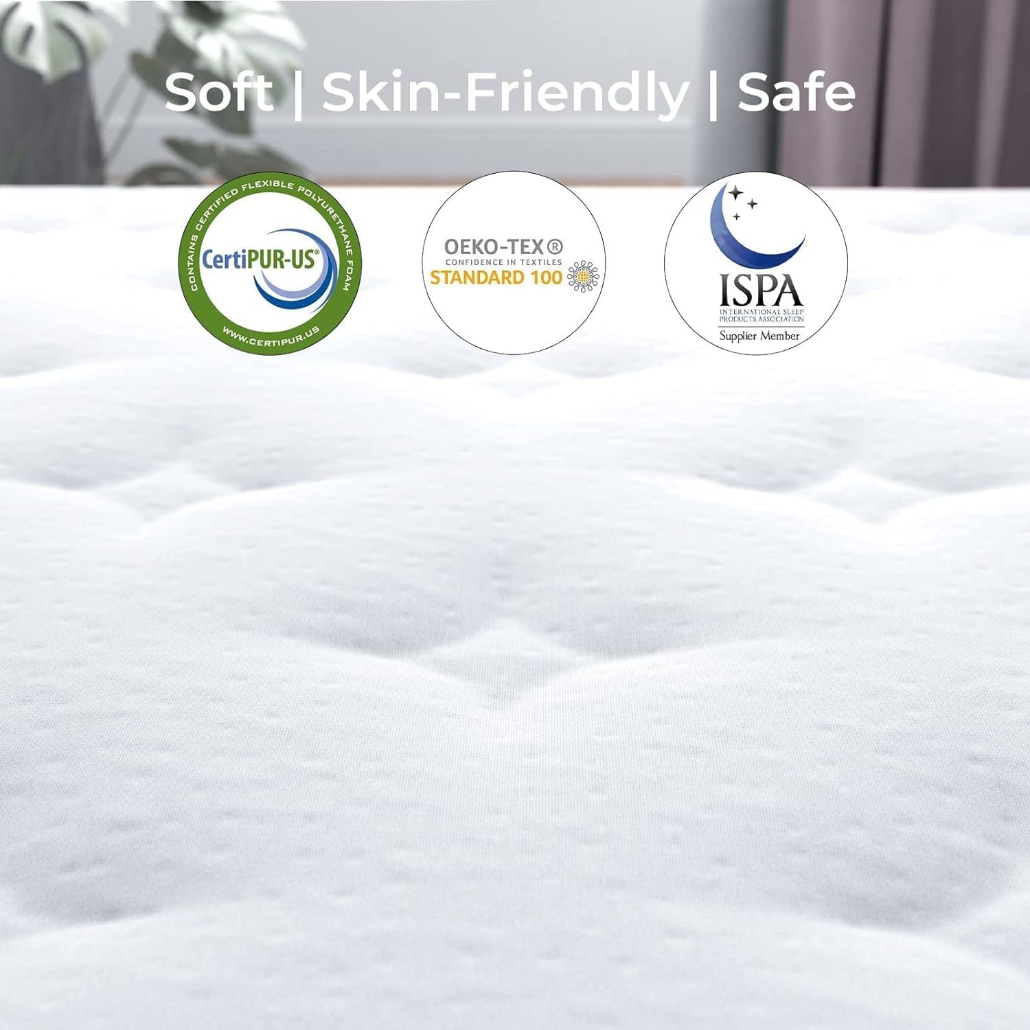 LuneluX_Sleep – 12-Inch Hybrid Mattress with Pocket Springs | Medium Soft | Boxed Comfort