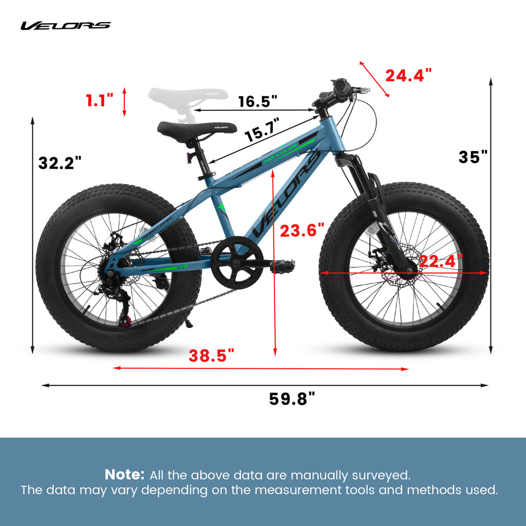 VeloCore™ – 20-Inch Fat Tire Mountain Bike
