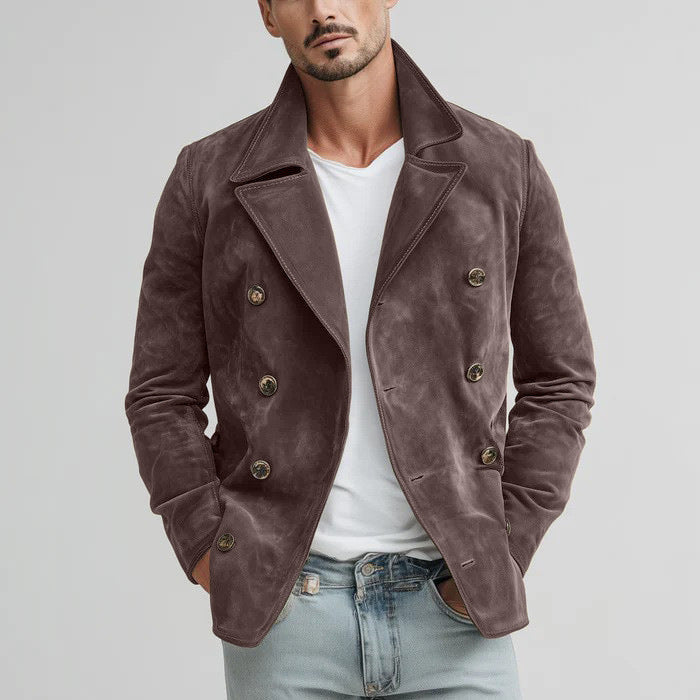 Men’s Vintage Double-Breasted Jacket | NORDHAVEN™ Heritage